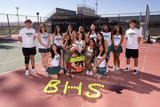 2026-27 bHS Girl's Tennis Team